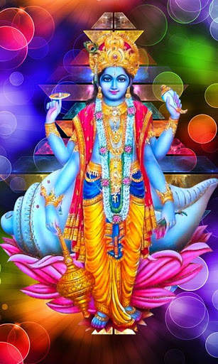 God Vishnu Live Wallpaper screenshot 5