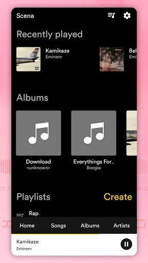 Scena - Music Player screenshot 5