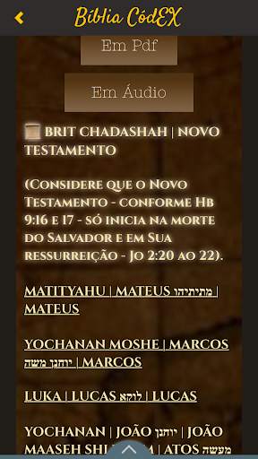 Bíblia Original CódEX screenshot 3