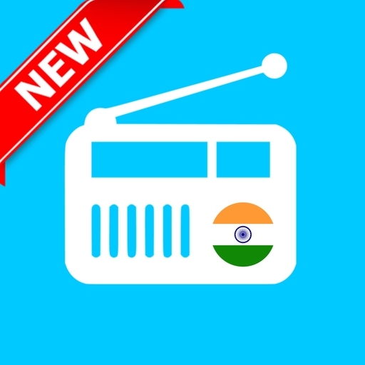 India Best Radio: Free FM Radio App, Music &amp; News icon