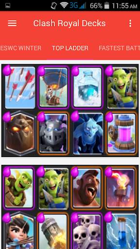 Clash Royal Battle Decks screenshot 5