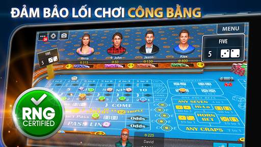 Xúc xắc Vegas theo Pokerist screenshot 1