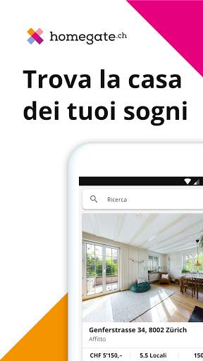 Homegate - appartamenti & case da affittare screenshot 1