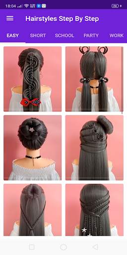 Best Hairstyles step by step for girls screenshot 3