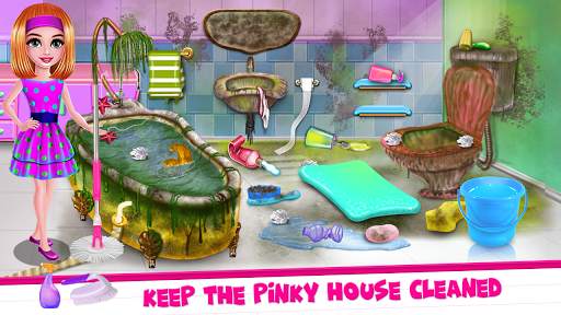 Pinky House Keeping Clean screenshot 2