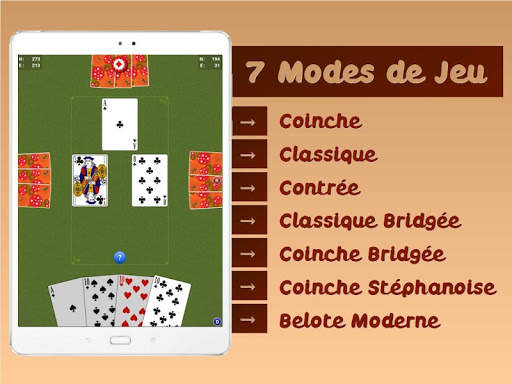 Belote Andr Free screenshot 9