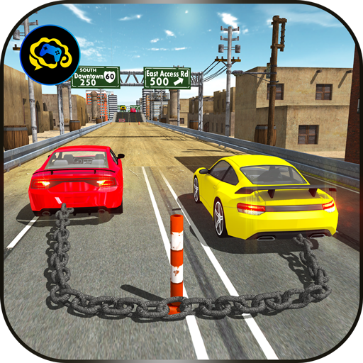 Chained Cars 3D Racing 2017 - speed drift driving icon