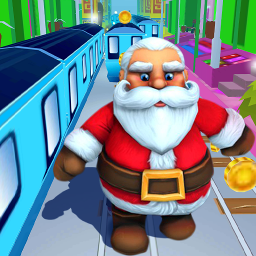 Subway Santa Runner Santa Rush Adventure icon