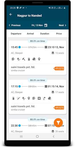 Saini Travels screenshot 3