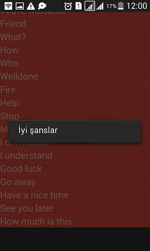 Speak Turkish Free screenshot 5