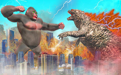 Godzilla vs King Kong Fight 3D скриншот 1