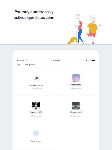 Tach - Mensajería para grupos screenshot 5