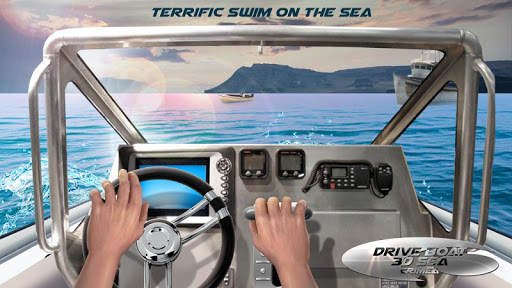 Driving Boat 3D Sea Crimea screenshot 1