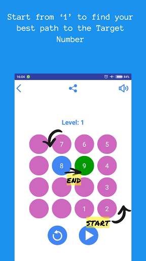 Target Number - Numbers Puzzle Game screenshot 2