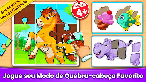 Quebra cabeça infantil jogo 3  screenshot 1
