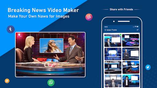 Breaking News Video Maker - Video Status Maker screenshot 7