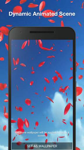 Petals 3D Live Wallpaper PRO screenshot 2