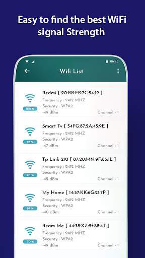 WiFi Signal Strength Checker : WiFi Analyzer screenshot 5