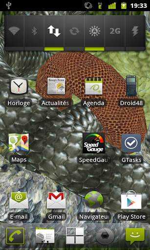 SnakePit3d live wallpaper free screenshot 2