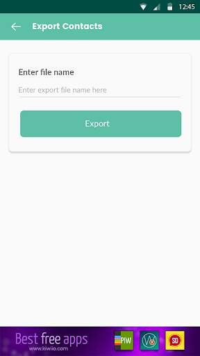 Exportar contactos para WhatsApp screenshot 4