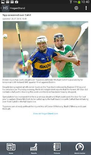 Hogan Stand - GAA news screenshot 10