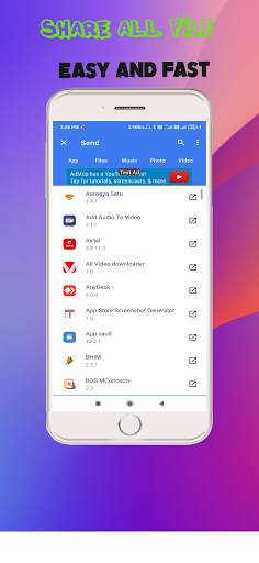 Share kare- file Transfer Xender & Shareit скриншот 2