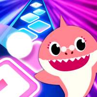 Baby Shark EDM Hop Tiles logo