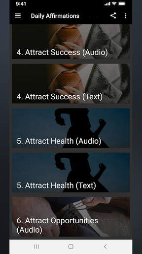 Affirmations: Audio Playlist screenshot 3
