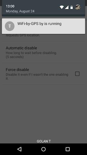 WiFi by GPS (Battery) screenshot 3