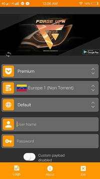 ForgeVPN screenshot 1