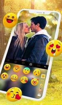 Romantic Couple Love Photo Keyboard Theme screenshot 5