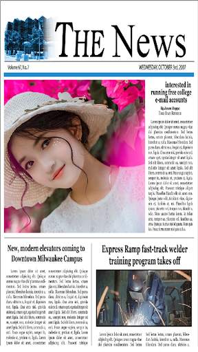 News Paper Photo Frames screenshot 3