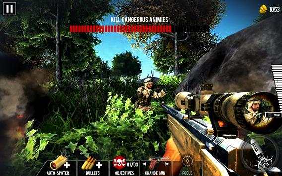 Jungle 3D Book:Shooting Sniper screenshot 3
