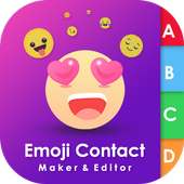 Emoji Contact Editor - Contact Emoji Maker 2020😘 on 9Apps