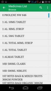 Medicine and drugs guide screenshot 2
