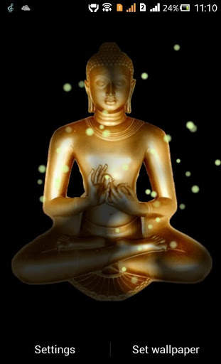 Buddha Fireflie Live Wallpaper screenshot 2