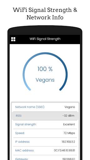 WiFi Signal Strength - Network Monitor screenshot 2