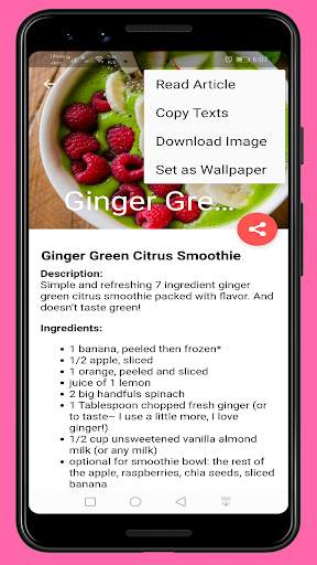 Smoothies Recipes | Healthy Smoothies Recipes screenshot 6