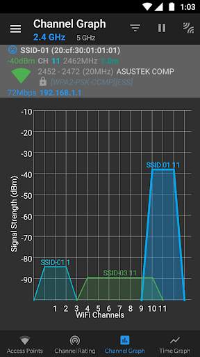 WiFi Analyzer (open-source) screenshot 4