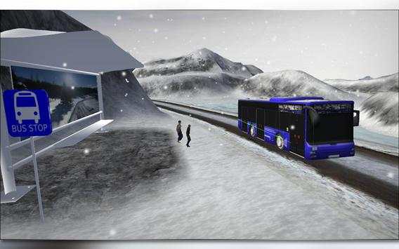 Snow Bus Driver Simulator 2019 screenshot 3