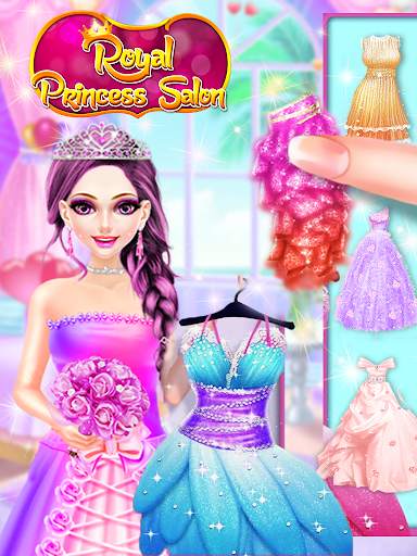 Royal Princess Makeup Salon Dress-up Games screenshot 5