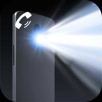 Flash Light on Call-SMS скриншот 1