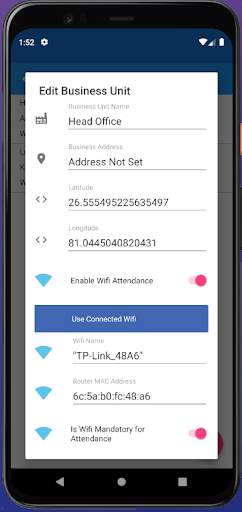 Attendance Master App-GPS+Wifi screenshot 3
