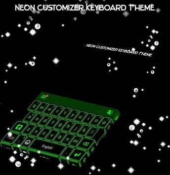 Neon Customizer Keyboard Theme screenshot 1
