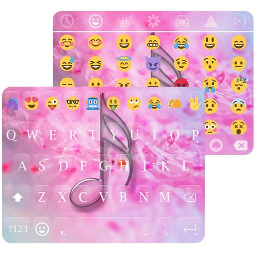 Emoji Keyboard Pink Flower 1.0.5