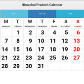 Himachal Pradesh Calendar icon