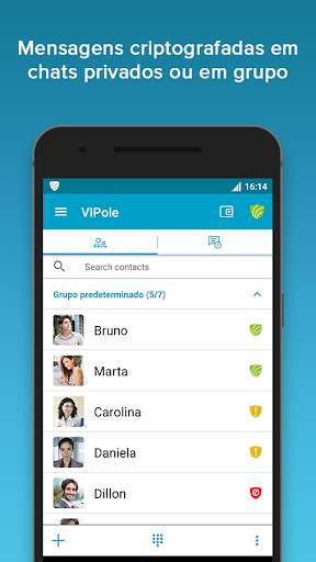 VIPole Secure Messegner screenshot 1