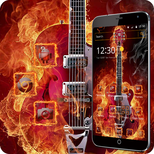 Agni Flaming Guitar Theme icon