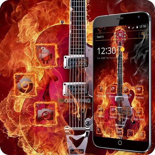 Agni Flaming Guitar Theme 1.1.3