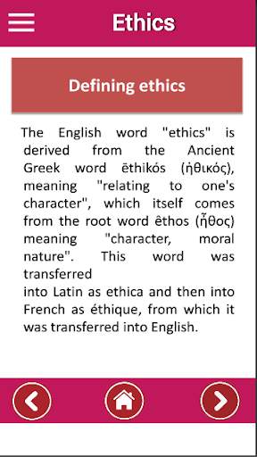 Ethics - ethics an offline educational app screenshot 2